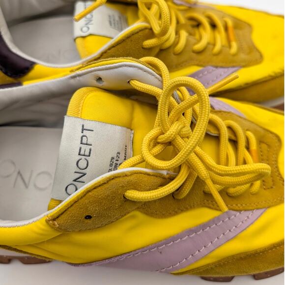 ONCEPT Osaka Elite Trainer Sneaker Shoes Women's Yellow Maize Size US10 EU40.5 - Picture 9 of 14